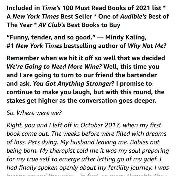 Gabrielle Union  “You got anything stronger “ hardcover book - Picture 5 of 5